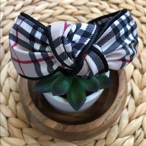 British Nova Plaid Headband